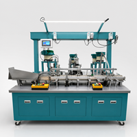 Machine d'assemblage de stylos à bille haute vitesse avec alimentation automatique et positionnement servo-assisté