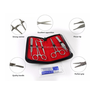 Customized Surgical <strong>Suture</strong> Kit for Medical Students Complete <strong>Suture</strong> Practice Training Manual Power Source Including Skin Pad - Product Image 2