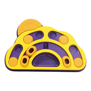 Jouet de puzzle interactif <span class=keywords><strong>pour</strong></span> chien, distributeur de friandises, jeu d'intelligence <span class=keywords><strong>pour</strong></span> l'alimentation lente des chiots et des chats, entraînement cognitif - Product Image 1