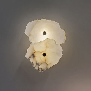 Lámpara de pared creativa moderna de mármol de alto grado para sala de estar Villa Hotel - Product Image 3