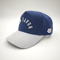 Casquettes de baseball unisexes classiques à deux tons, 5 panneaux, en coton Oxford Dobby de haute qualité, avec logo léopard brodé en 3D personnalisé