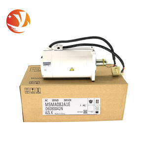 Nuevo y Original Servomotor AC MSMA082A1E con Controlador PLC Programable, 16 E/S, Comunicación de Enlace I/O de 110V - Product Image 1