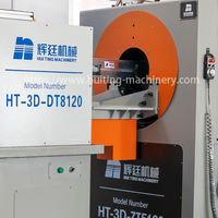 Machine de pliage et de formage de fil en acier inoxydable CNC 8 axes, haute précision 5-12 mm pour l'industrie automobile