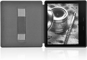 Étui intelligent de couverture de <span class=keywords><strong>livre</strong></span> en cuir PU à impression personnalisée avec dragonne pour <span class=keywords><strong>Amazon</strong></span> <span class=keywords><strong>Kindle</strong></span> Oasis 7 pouces 10e génération 2019 9e génération 2017 - Product Image 3