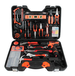 Havors TS-016 OEM Ensemble d'outils à main pour la maison de 128 pièces - Perceuse électrique, clés réglables, batterie au lithium, coffret rigide pour la maison et l'automobile - Product Image 2