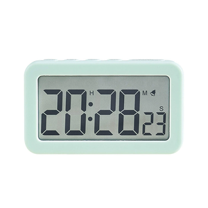 Digital Alarm <strong>Clock</strong> <strong>Bedside</strong> -Battery Powered <strong>Clock</strong> with LCD Display Volume Adjustable Snooze Mode for Bedroom Office Desk Travel - Product Image 2