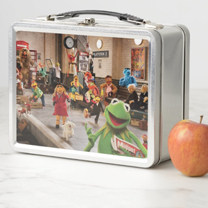 Factory Wholesale Custom Tinplate Suitcase Rectangle Metal Lunch Box Empty Tin Lunch Boxes With Handle And Lock