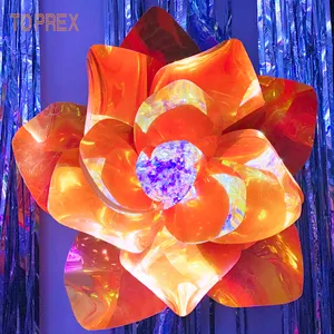 TOPREX nuovo oggetto matrimonio matrimonio decorativo regalo di san valentino ha portato luci fiore magnolia colore sogno