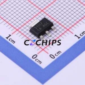 วงจรรวม AMS1117-1.8RG ใหม่ของแท้ชิป IC PMIC ตัวควบคุมเชิงเส้น (LDO) - Product Image 1