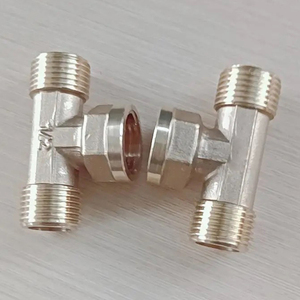 1/2 "3/4" 1 "chủ đề nội bộ ba chiều ống nước khí <span class=keywords><strong>pex</strong></span> Doanh đồng thau vít Doanh ren doanh - Product Image 4