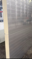 Panneaux sandwich en polyuréthane à isolation thermique pour la construction résidentielle et les entrepôts frigorifiques
