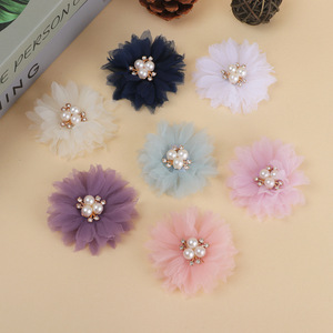 Fashion Brooches Flower Shape Imitation Pearl Women's <b>Wedding</b> DIY Jewelry <b>Accessories</b> - Product Image 4