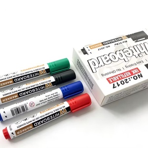 Marcadores de Pizarra Blanca Recargables Multicolor Personalizados a Precio de Fábrica, Marcadores de Borrado en Seco, Juego de Papelería con Tinta de Gran Capacidad - Product Image 4