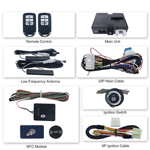 <span class=keywords><strong>Kit</strong></span> di sistema di allarme con pulsante universale per il motore dell'auto - Product Image 3