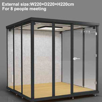 Au-delà de 2 mètres de longueur pods de bureau pod de bureau mobile pod stand de bureau