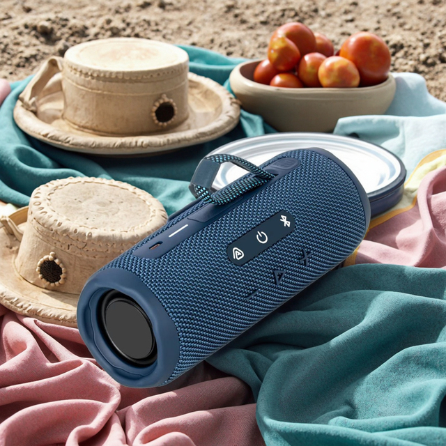 New Wholesale Fabric 7 Mini Party Speaker Upgraded TWS Bass Waterproof Portable 7 BT Speakers for Outdoor Home Party