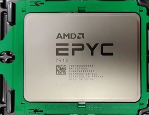 EPYC 7003 SERIES AMD EPYC 7413 2.65GHZ 128 Mo 180W 24 cœurs 48 fils SP3 Processeur serveur DDR4-3200Mhz - Product Image 1