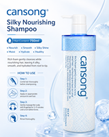 Shampooing et après-shampooing à l'essence de caviar professionnel pour salon, logo personnalisé, soin capillaire de luxe au caviar pour cheveux crépus et abîmés