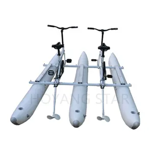 Tragbares Adult Anti Rost Pedal PVC Aufblasbares Fahrrad Wasser Heimtrainer