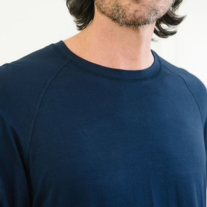 Chemise d'entraînement <span class=keywords><strong>anti</strong></span>-<span class=keywords><strong>UV</strong></span> en fibre de bambou respirante personnalisée pour hommes, T-<span class=keywords><strong>shirt</strong></span> à manches longues et courtes, léger et rafraîchissant pour le fitness, la course à pied et la <span class=keywords><strong>randonnée</strong></span> - Product Image 5