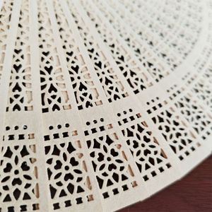 Wedding <b>Folding</b> Bamboo Hand Fan With Painted Pattern for Home Decoration Business or Promotional Gift Souvenir - Product Image 3