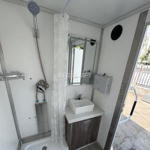 Toilettes avec douche 2025, toilettes de luxe, toilettes portables, remorque de toilettes à vendre - Product Image 4