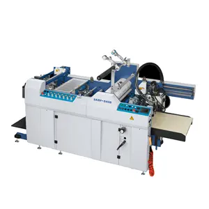 Máquina de laminación de película fundida térmica, totalmente automática, SADF-540B, 100-500gsm, fabricación de cajas de madera, CE