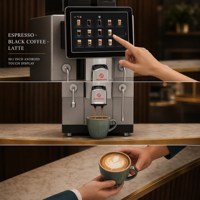 Machine à expresso super automatique S900, grande capacité, 120 expressos par heure, écran tactile, qualité professionnelle, machine de café