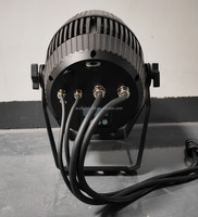 Daya Tinggi 200W Tahan Air IP65 Cob Led 4in1 Rgbw Dmx Zoom 10-60 Derajat Led Dj Panggung Lampu Par