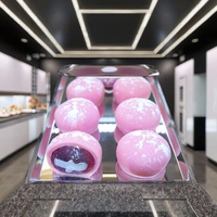 Machine à faire des glaces et des Daifuku japonais en pâte de mochi avec moteur, en acier inoxydable de qualité alimentaire, automatique, pour les petites entreprises