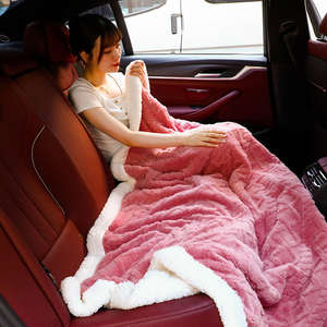 Manta de <span class=keywords><strong>Sherpa</strong></span> Acogedora, Cobija Suave para Cama y Sofá, Decoración, Envoltura de Regalo de Poliéster - Product Image 6