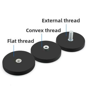 <span class=keywords><strong>Base</strong></span> de luz LED magnética de goma TPR para coche <span class=keywords><strong>con</strong></span> imán de neodimio rosca interna revestimiento de orificio de ventosa de goma permanente - Product Image 2