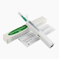 Stylo de nettoyage à fibre en un clic SC/FC/LC/MU/ 2.5mm/1.25mm Stylo de nettoyage à fibre
