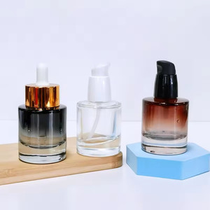 Venta Caliente: Botellas de Vidrio con Gotero para Suero Cosmético y Aceite Esencial, de Fondo Grueso, 15ml, 30ml, 50ml, Personalizables, Cilíndricas - Product Image 4