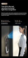 Serrure de porte intelligente avec carte, contrôle à distance par application, Wi-Fi Tuya, biométrique, électronique, empreinte digitale et mot de passe