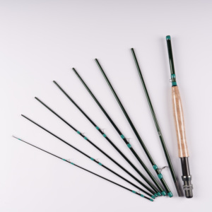 # Caña de Pescar con Mosca de Carbono de 2.7m, 26 Piezas, Mango de Corcho Grado 4A, Gran Potencia, Sensación Excelente, Respaldo Fuerte - Product Image 1