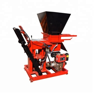 Machine à briques emboîtables HBY2-15 – Machines simples de fabrication de briques en terre cuite pour petites entreprises - Product Image 2