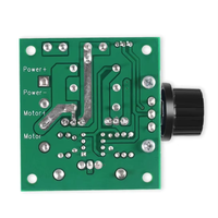 Pengontrol Kecepatan Motor DC PWM 10A 12V-40V Modul Pengatur Kecepatan yang Dapat Disesuaikan Dengan Tombol untuk Kipas DC Pompa Robot Mobil