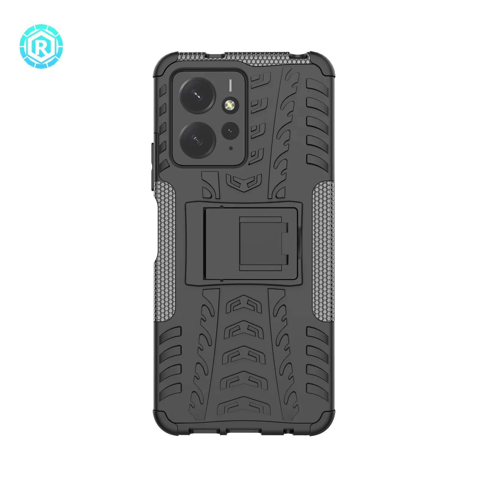 2023 Roiskin 2 in 1 Shockproof Phone Case Compatible TPU PC Material Case for Redmi Note 12 4G Cover