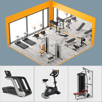Equipo de Gimnasio Profesional Multi-Estación para Proyectos Hoteleros y Gubernamentales, Solución de Fitness Comercial Personalizada