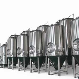 Meilleur prix - Équipement de brassage de bière avec réservoir d'eau chaude combiné à 3 cuves de 1000 L - Product Image 2