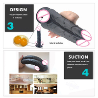 Grand gode double extrémité femme adulte avec ventouse Énorme gode PVC pour hommes masturbation anale sex toys pour lesbienne gay