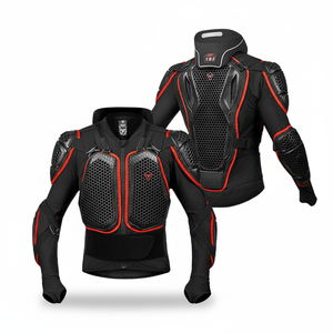 SULAITE 摩托车防护硬甲套装带护颈 - 修身型越野骑行护甲 - Product Image 6