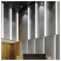 Revêtement en aluminium décoratif léger de qualité supérieure, panneau en aluminium, panneau de façade pour bâtiments de bureaux, revêtement en aluminium
