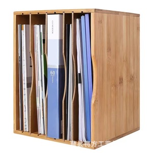 Desktop/desk folder storage <b>shelf</b>/book/envelope tray/storage <b>rack</b>/home office wooden storage <b>rack</b> - Product Image 3