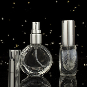 Botella de perfume de vidrio de 10 ml, botella de spray de perfume con pulverizador fino, botella de vidrio para muestras de perfume, botella de perfume portátil. - Product Image 2