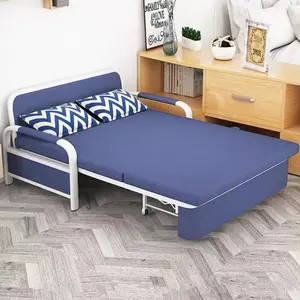 Moderne Luxus Wohnzimmer möbel Faltbares 2-Sitzer Schlafs ofa Klapp sofa Cum Bed