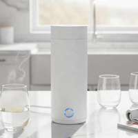 Nuevo Modelo de Hervidor Eléctrico Portátil, Botella de Agua de Viaje con Función para Mantener el Agua Caliente, para Uso en Hoteles, Hervidor de Agua para Exteriores
