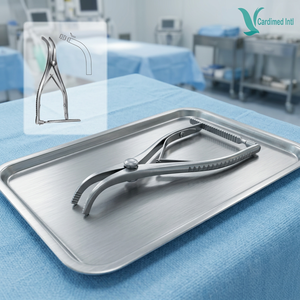 Écarteur de lamelles INGE 16 cm, manuel, en acier inoxydable allemand, instrument chirurgical certifié CE Classe I, garantie 2 ans, Pakistan - Product Image 2