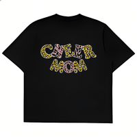 Meilleures ventes : Transferts thermiques en strass pour T-shirt, motif « Cheer Mom »